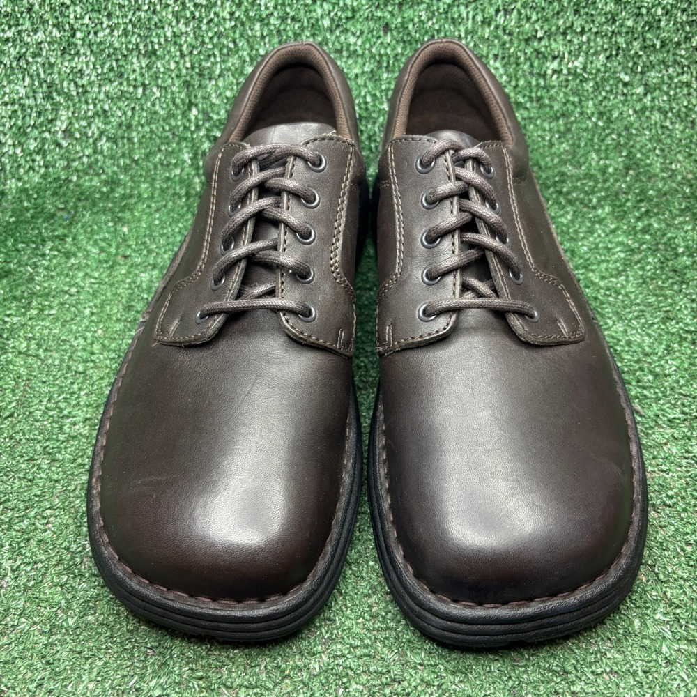 New Rockport Rocs Apm40054m Leather Lace Up Comfort Casual Oxford Brown Mens 11 View 2
